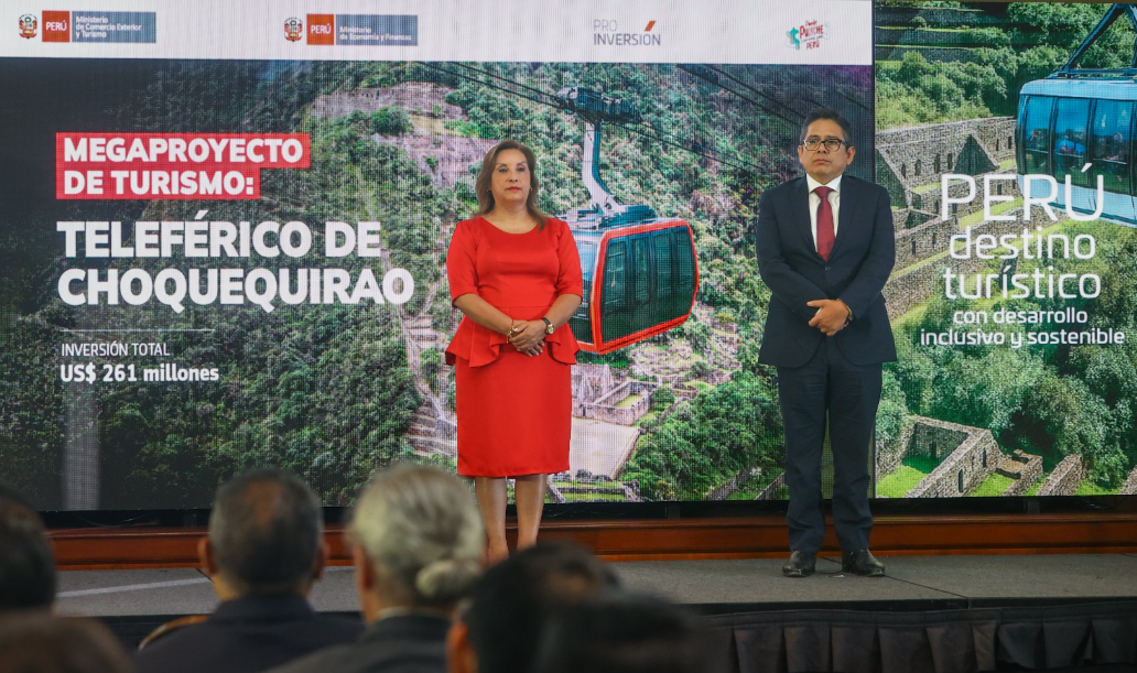 PRESIDENTA BOLUARTE LANZA PROYECTO CHOQUEQUIRAO Y ANUNCIA INVERSIÓN POR US$ 17 000 MILLONES PARA IMPULSAR MEGAOBRAS